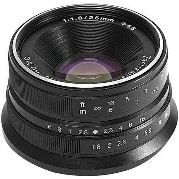 7artisans 25mm F1.8 Manual Focus Prime Fixed Lens Fuji (FX-Mount)