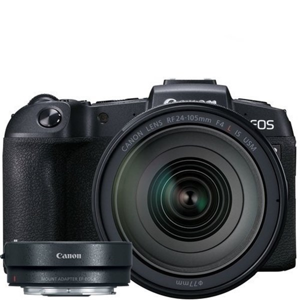 Canon EOS RP 24-105mm L IS USM + Mount Adaptör