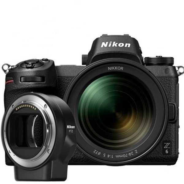 Nikon Z6 24-70mm f/4 S Kit + FTZ Mount Adaptör