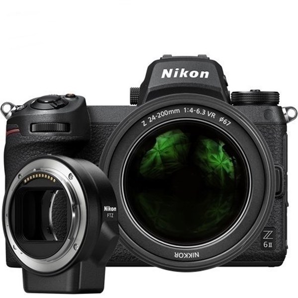 Nikon Z6 II + Z 24-200mm Lens + FTZ Mount Adaptör