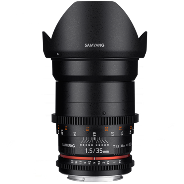 Samyang 35mm T1.5 AS UMC II Lens (Canon EF)