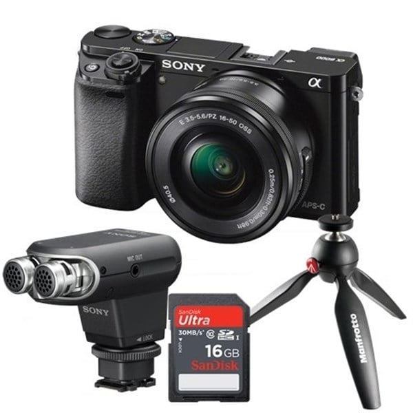 Sony A6000 16-50mm Vlogger, Youtuber Set