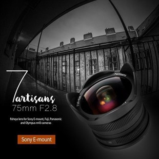 7artisans 7.5mm F2.8 APS-C Fisheye Fixed Lens (Sony E Mount)