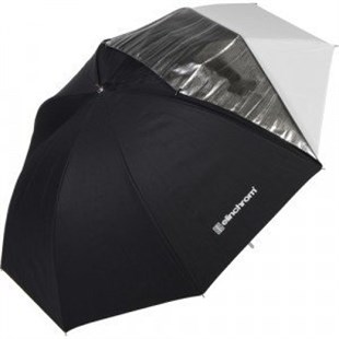 Elinchrom 105cm Sığ Beyaz/Transparan Şemsiye