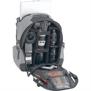 Tenba Shootout Backpack, Small (Silver and Black)