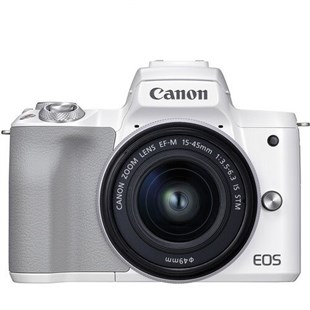 Canon EOS M50 Mark II 15-45mm Lens Kit (Beyaz)