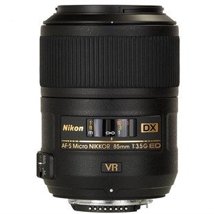 Nikon AF-S 85mm f/3.5G ED DX VR Micro Lens