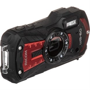 Ricoh WG-60 Sualtı Fotoğraf Makinesi (Kırmızı)
