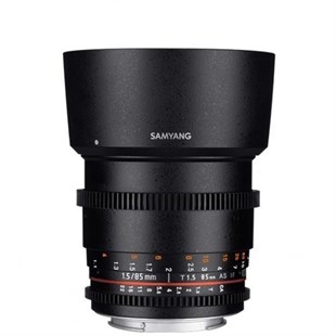 Samyang 85mm T1.5 AS IF UMC II Lens (Nikon F)
