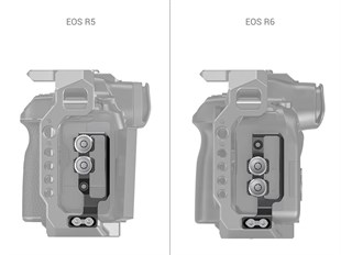 SmallRig EOS R5 R6 Kafes için HDMI ve USB-C Kablo Kelepçesi 2981
