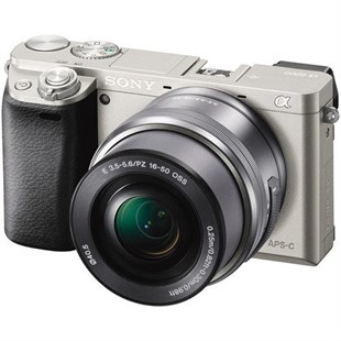 Sony A6000 16-50mm Aynasız Fotoğraf Makinesi (Silver)